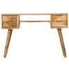 vidaXL Writing Desk Solid Mango Wood 115x47x76 cm