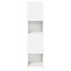 vidaXL Corner Cabinet White 25.5 x 25 x 102 cm Engineered Wood