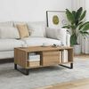 vidaXL Coffee Table Artisan Oak 90x50x36.5 cm Engineered Wood