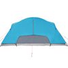 vidaXL Family Tent Crossvent 8-Person Blue Waterproof