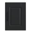 vidaXL Kitchen Cabinet 2 pcs Black 30 x 31 x 40 cm Engineered Wood