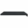 vidaXL Window Sill Anthracite with Wood Grain 100 x 50 x 4.5 cm PVC