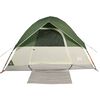 vidaXL Camping Tent Dome 4-Person Green Waterproof