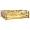 vidaXL Raised Bed 150x100x40 cm Impregnated Wood
