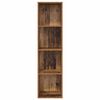vidaXL TV Cabinet Set Old Wood 37 x 37 x 142.5 cm Engineered Wood