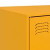 vidaXL Coffee Table Mustard Yellow 67x50x44 cm Steel