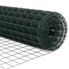 vidaXL Euro Fence Green 0.8 x 25 m PVC-coated iron