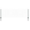 vidaXL Euro Fence with Post 10 x 0.8 m PVC-Coated Steel Green Mesh
