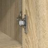 vidaXL Sideboard with Drawer Sonoma Oak 101x35x76 cm Engineered Wood