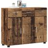 vidaXL Sideboard FLORIN Old Wood 88.5 x 30.5 x 73 cm Engineered Wood