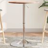 vidaXL Bar Table &Oslash;50x89.5 cm Solid Wood Oak