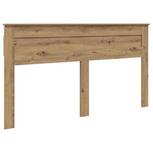 vidaXL Headboard Artisan Oak Engineered wood