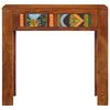 vidaXL Console Table 80x35x75 cm Solid Wood Acacia
