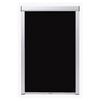 vidaXL Blackout Roller Blind Black UK08