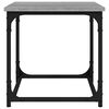 vidaXL Side Table Grey Sonoma 40x40x40 cm Engineered Wood