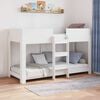 vidaXL Bunk Bed for Kids White 80 x 190 cm Engineered Wood