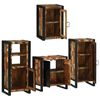 vidaXL Bathroom Furniture Set 4 pcs Multicolour Solid Reclaimed Wood
