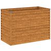 vidaXL Garden Raised Bed 100x50x69 cm Corten Steel