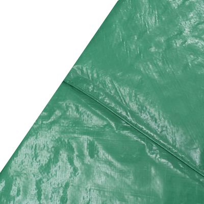 vidaXL Safety Pad PE Green for 12 Feet/3.66 m Round Trampoline