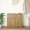 vidaXL Sideboard with Drawer Artisan Oak 71x35x65 cm Engineered Wood