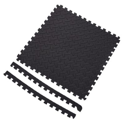 XQ Max Floor Mat Tiles Set 6 pcs Grey