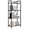 vidaXL Bookshelf Old Wood 56 x 34 x 133.5 cm Engineered Wood