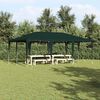 vidaXL Party Tent Green 600 x 400 x 266 cm Polyethylene and Steel