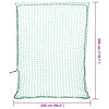 vidaXL Trailer Net with Elastic Rope Green 3x2.5 m PP