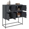vidaXL Sideboard Anthracite 100.5x39x107 cm Steel