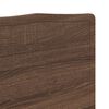 vidaXL Headboard Brown Oak 200 cm Engineered wood