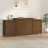 vidaXL Sideboard Honey Brown 164x37x68 cm Solid Wood Pine