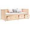 vidaXL Day Bed without Mattress 100x200 cm Solid Wood Pine