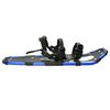 vidaXL 3 in 1 Snowshoes Blue and Black 25 inches Aluminum and HDPE