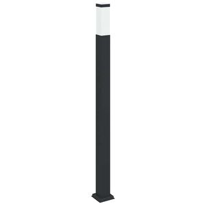 vidaXL Bollard Light 110 cm Black IP44