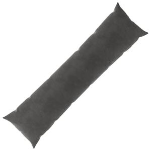 vidaXL Cushion Cover HEERLEN Dark Grey 40 x 145 cm Velvet