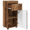 vidaXL Bathroom Cabinet Set TULUM Old Wood 37 x 31.5 x 82 cm