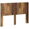 vidaXL Headboard Old Wood Engineered Wood