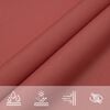 vidaXL Sunshade Sail Oxford Fabric Rectangular 2x3 m Terracotta