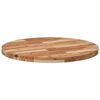 vidaXL Table Top Round &Oslash;80x4 cm Solid Wood Acacia