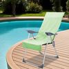 vidaXL Outdoor Chair Towels 2 pcs Green 130 x 60 cm