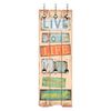 vidaXL Wall-mounted Coat Rack with 6 Hooks 120x40 cm LE LIFE