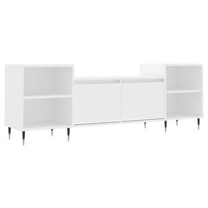vidaXL TV Cabinet White 160x35x55 cm Engineered Wood