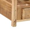vidaXL End Table with Drawer Brown 43 x 32 x 46 cm Solid Reclaim Wood