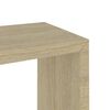 vidaXL Wall Cube Shelves 3 pcs Sonoma Oak