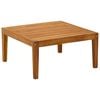 vidaXL Table Solid Acacia Wood Natural 60 x 60 x 30 cm