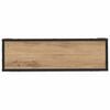 vidaXL Wall Shelf with Shelf Wall-mounted Artisan Oak 65 x 20 x 60 cm