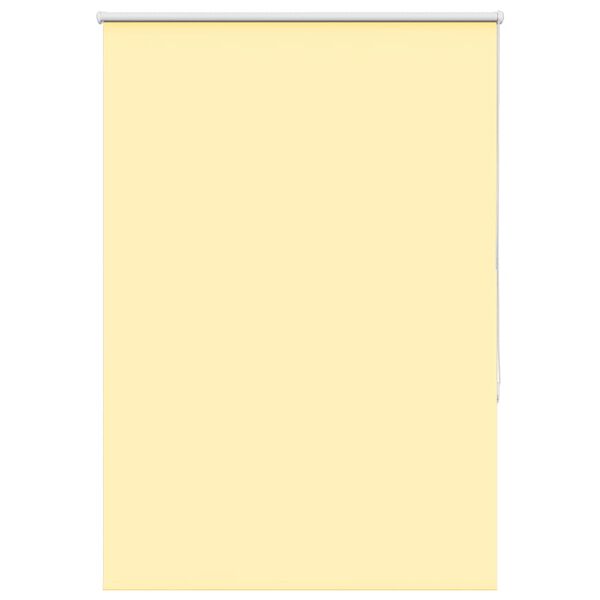 vidaXL Roller Blind Blackout Yellow 105x175 cm Fabric Width 100.7 cm Polyester