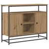 vidaXL Sideboard Artisan oak 100 x 35 x 80 cm Engineered wood