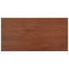 vidaXL Window Sill Brown Wood 60 x 45 x 4.5 cm PVC