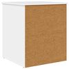vidaXL Cat House Gloss White 53 x 52 x 62 cm Engineered Wood